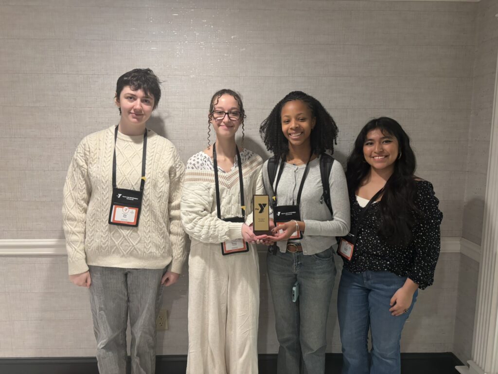 Bill 1 Outstanding Bill Awardees; Ella Frager, Emma Corona, Brielle Scott & Sophia Huanca