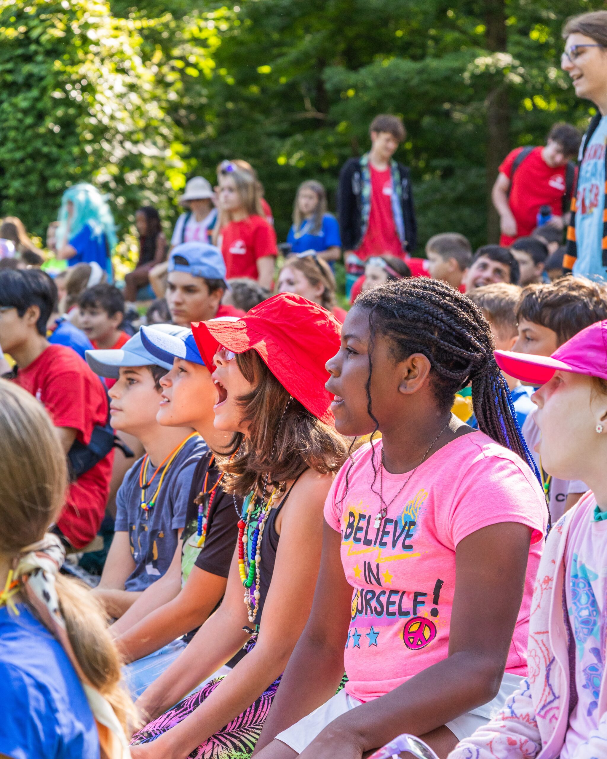 YMCA Camp Combe assembly group wk 4
