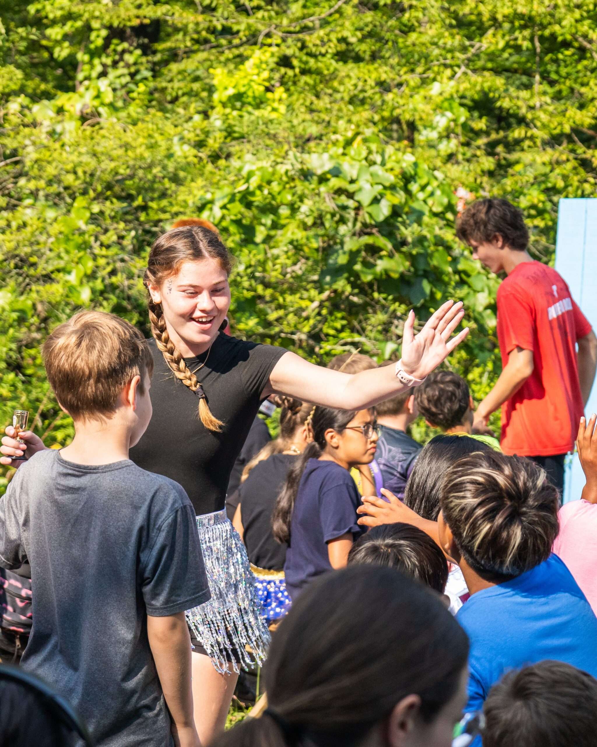 YMCA camp combe wk 7 High Five