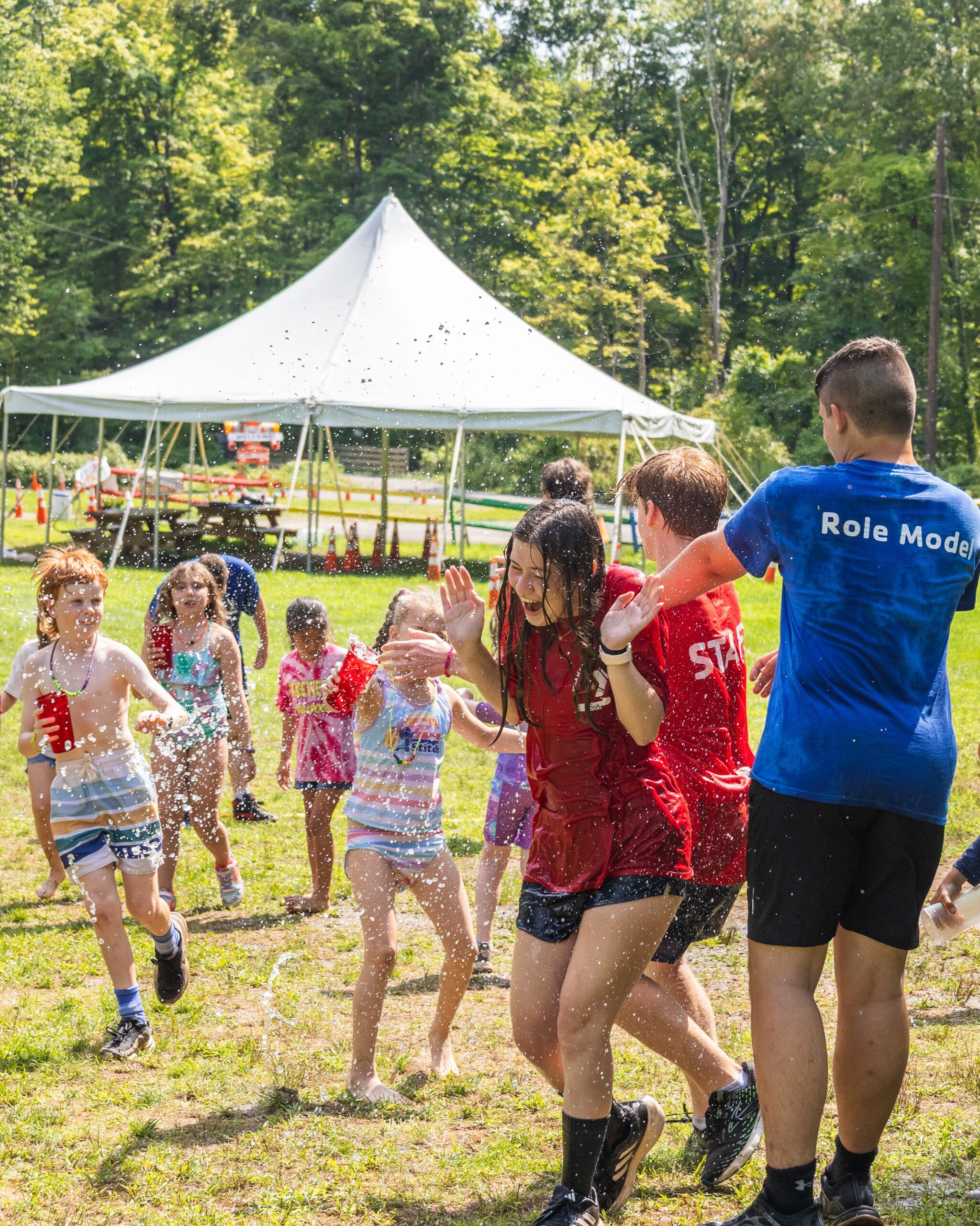 YMCA camp combe wk 7 water game