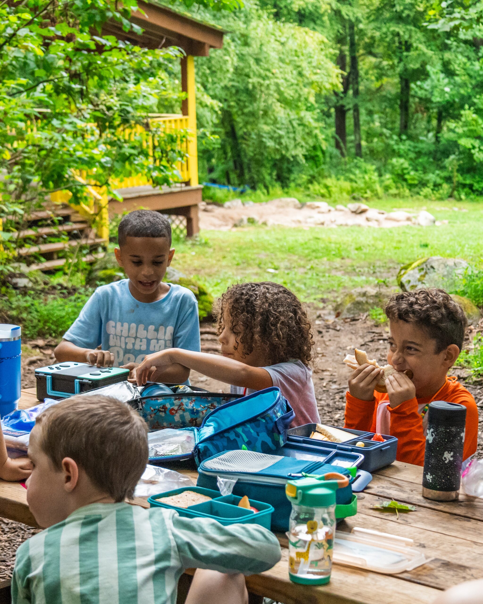 YMCA camp combe wk 8 lunch